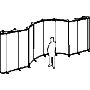 20' Curve w/ Flat Side Walls